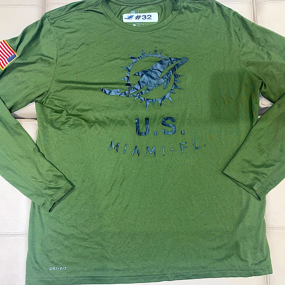 Kenyan Drake Miami Dolphins Team Issued long sleeve
